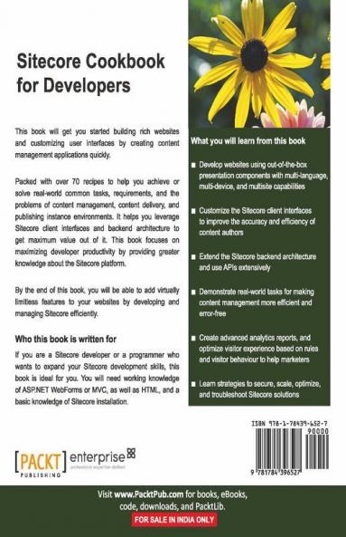 Sitecore Cookbook for Developers