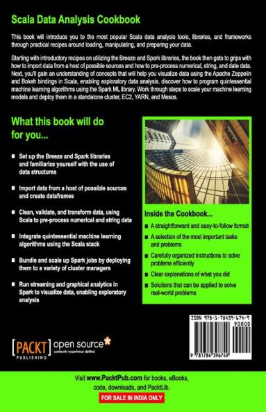 Scala Data Analysis Cookbook