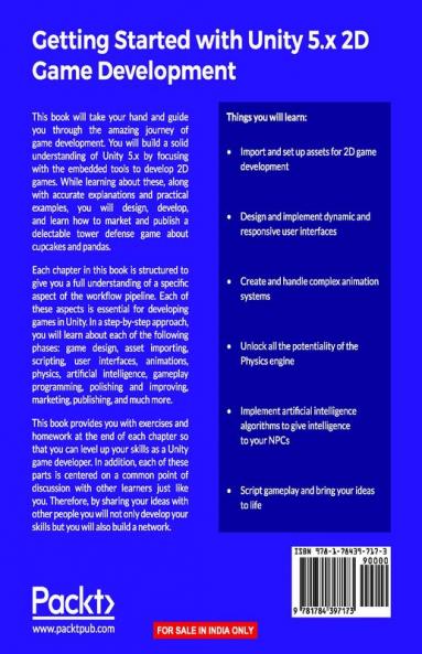 Getting Started with Unity 5.x 2D Game Development