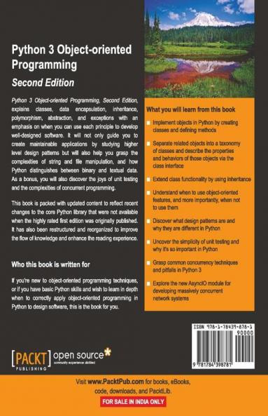 Python 3 Object-oriented Programming - Second Edition