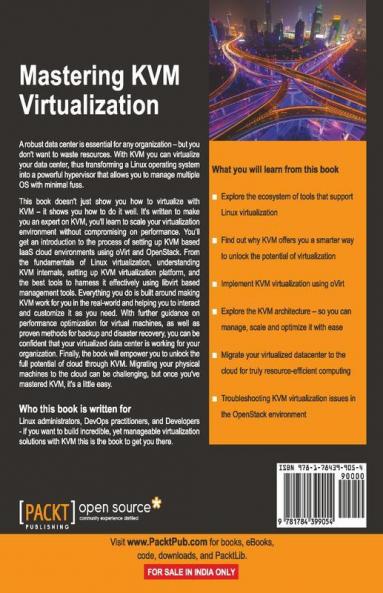 Mastering KVM Virtualization