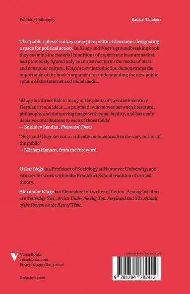 Public Sphere and Experience
