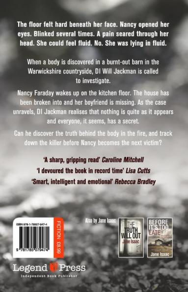 DI Will Jackman 2: Beneath the Ashes. Shocking. Page-Turning. Crime Thriller with DI Will Jackman