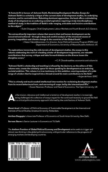 Reclaiming Development Studies