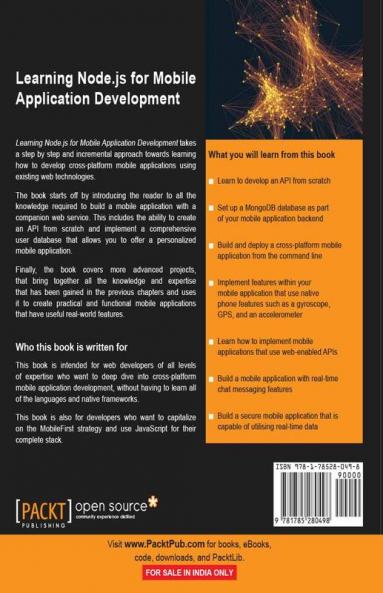 Learning Node.js for Mobile Application Development