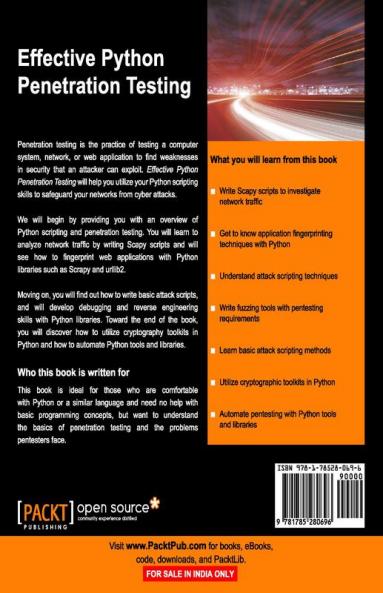 Effective Python Penetration Testing