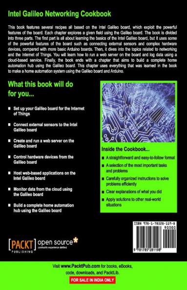 Intel Galileo Networking Cookbook
