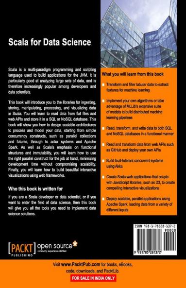 Scala for Data Science
