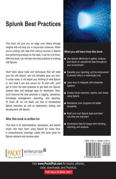 Splunk Best Practices