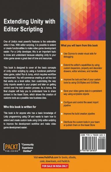 Extending Unity with Editor Scripting