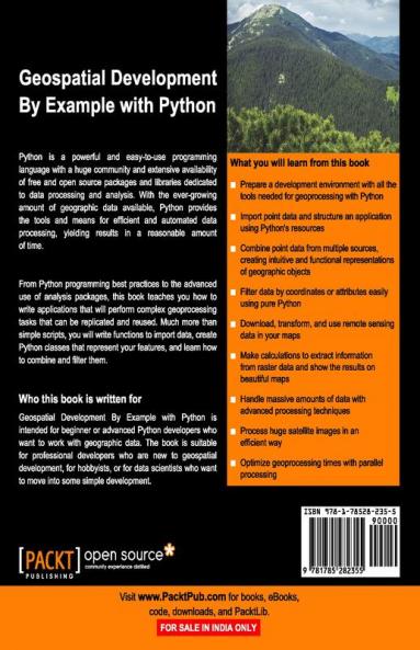 Geospatial Development By Example with Python