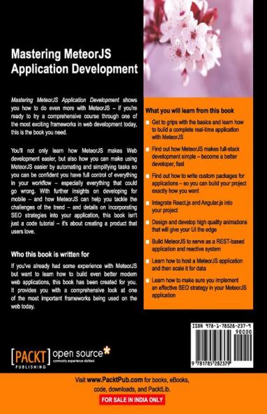 Mastering MeteorJS Application Development