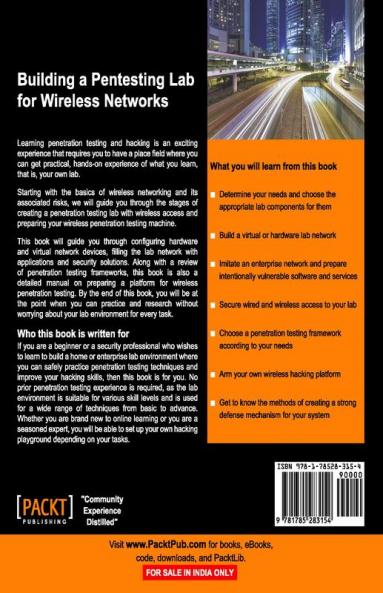 Building a Pentesting Lab for Wireless Networks