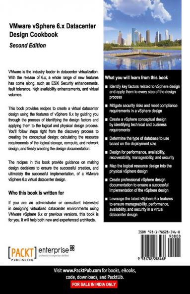VMware vSphere 6.x Datacenter Design Cookbook - Second Edition