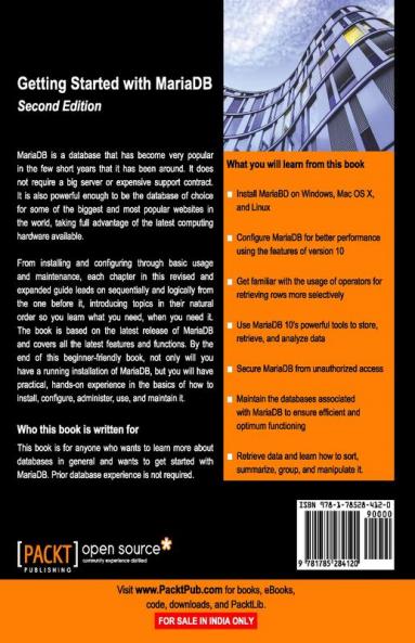 Getting Started with MariaDB - Second Edition