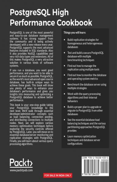 PostgreSQL High Performance Cookbook