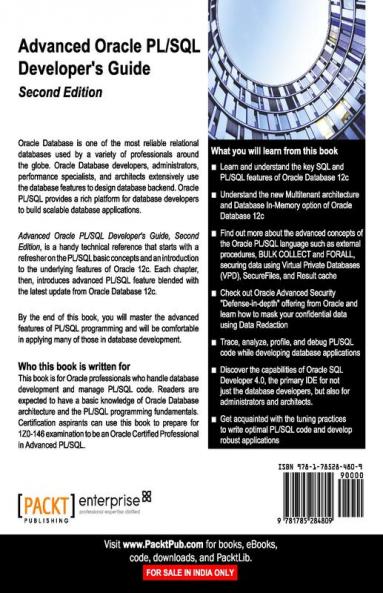 Advanced Oracle PL/SQL Developer's Guide - Second Edition