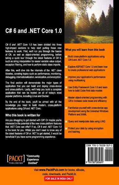 C# 6 and .NET Core 1.0