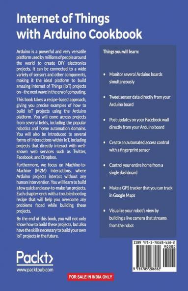 Internet of Things with Arduino Cookbook