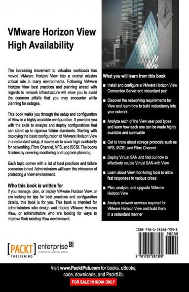 VMware Horizon View High Availability