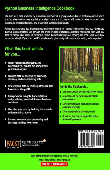 Python Business Intelligence Cookbook