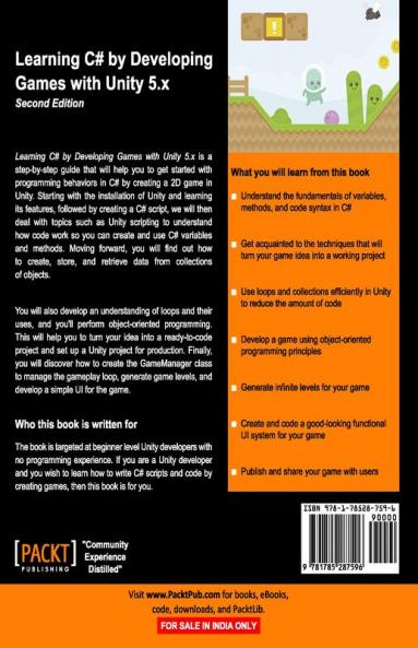 Learning C# by Developing Games with Unity 5.x - Second Edition