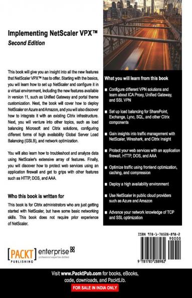 Implementing NetScaler VPX™ - Second Edition