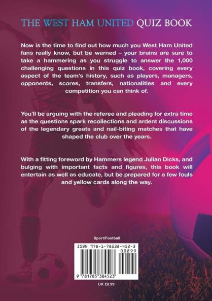 The West Ham United Quiz Book
