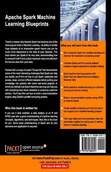 Apache Spark Machine Learning Blueprints