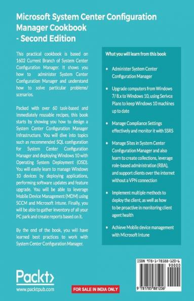 Microsoft System Center Configuration Manager Cookbook - Second Edition