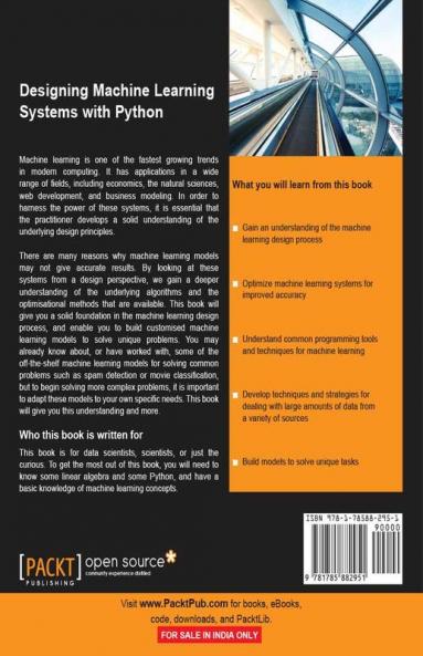 Designing Machine Learning Systems with Python