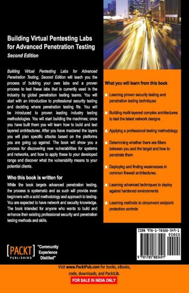 Building Virtual Pentesting Labs for Advanced Penetration Testing - Second Edition