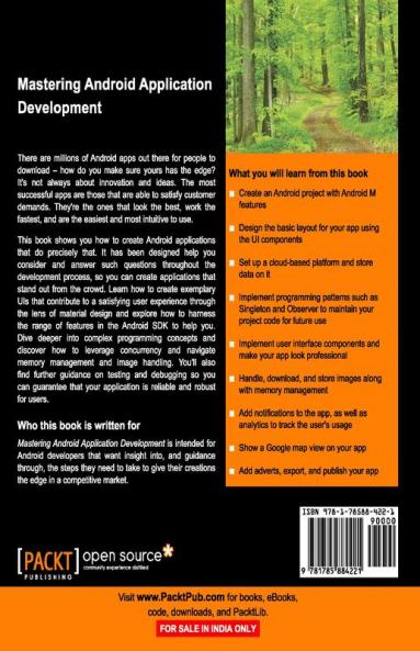 Mastering Android Application Development