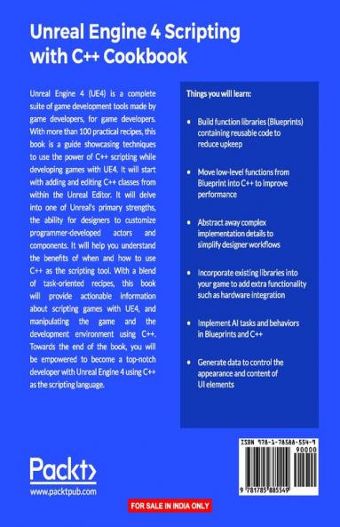 Unreal Engine 4 Scripting with C++ Cookbook