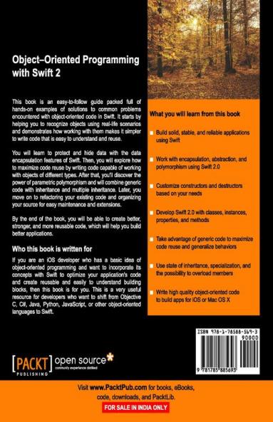 Object–Oriented Programming with Swift 2