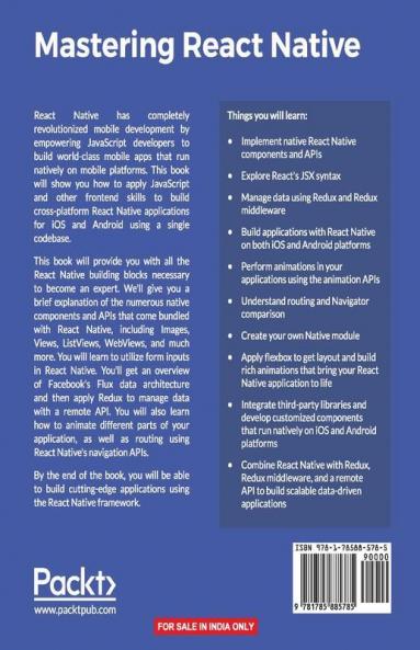 Mastering React Native