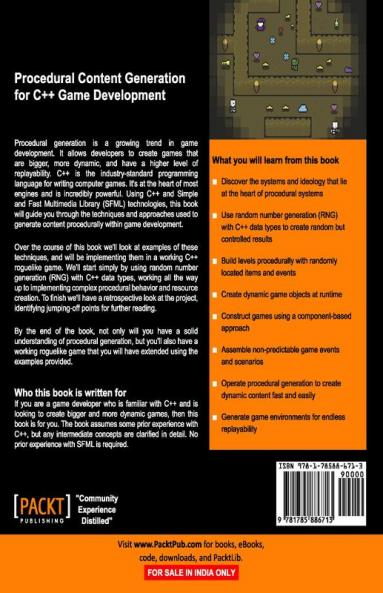 Procedural Content Generation for C++ Game Development