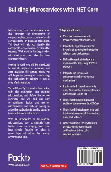 Building Microservices with .NET Core