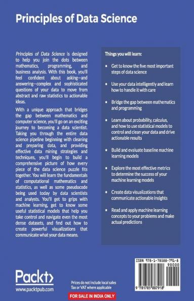 Principles of Data Science