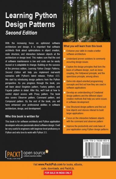 Learning Python Design Patterns Second Edition