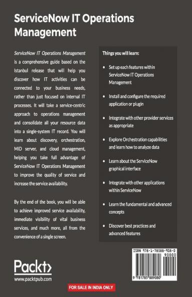 ServiceNow IT Operations Management