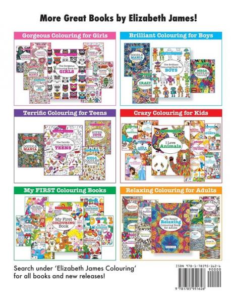Gorgeous Colouring For Girls - Cupcakes & Sweet Treats