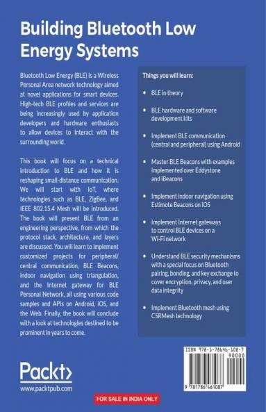 Building Bluetooth Low Energy Systems