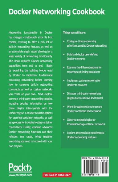 Docker Networking Cookbook