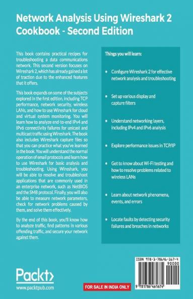 Network Analysis Using Wireshark 2 Cookbook - Second Edition