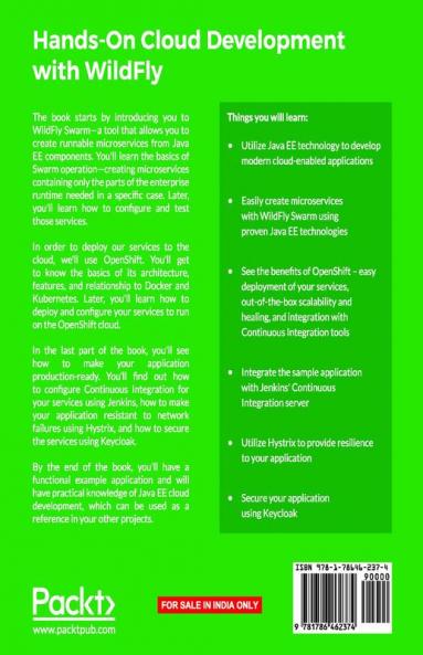 Hands-On Cloud Development with WildFly