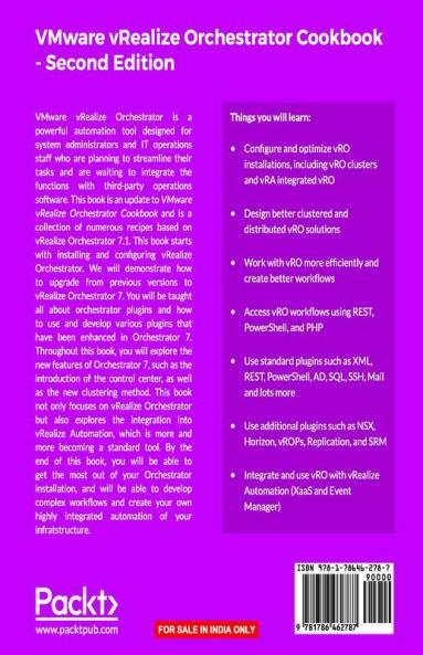 VMware vRealize Orchestrator Cookbook - Second Edition