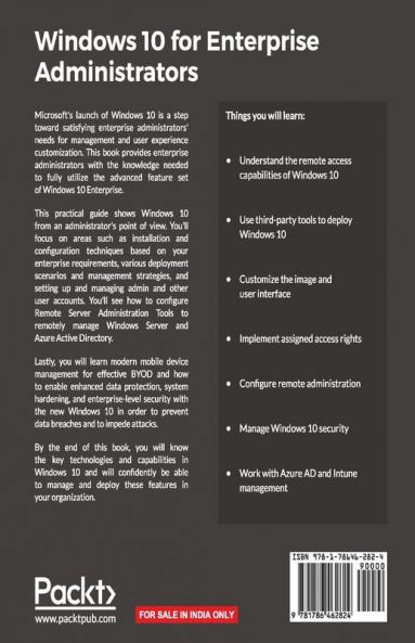 Windows 10 for Enterprise Administrators