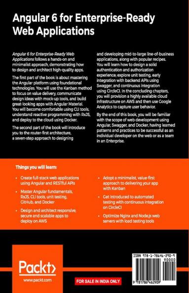 Angular 6 for Enterprise-Ready Web Applications