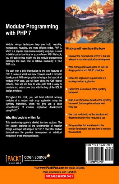 Modular Programming with PHP 7